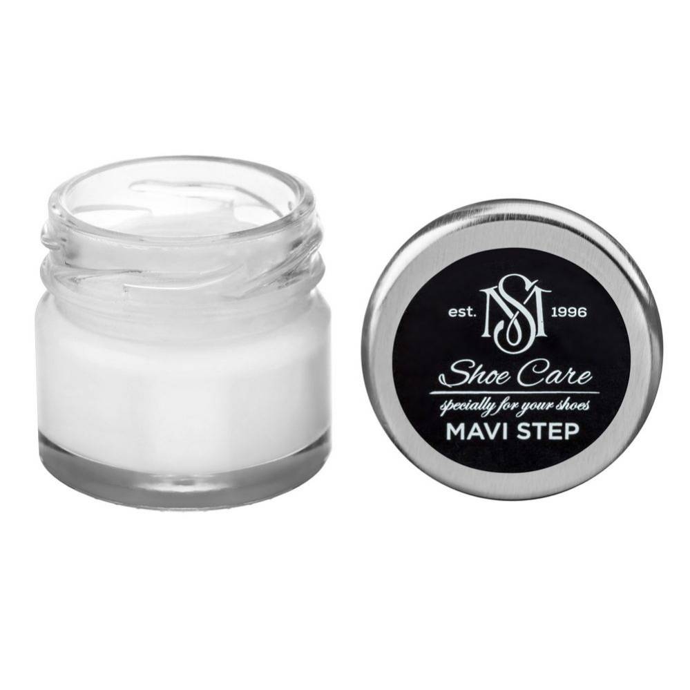 MAVI STEP Multi Oil Balm Suede and Nubuck Renovator Cream 101 White