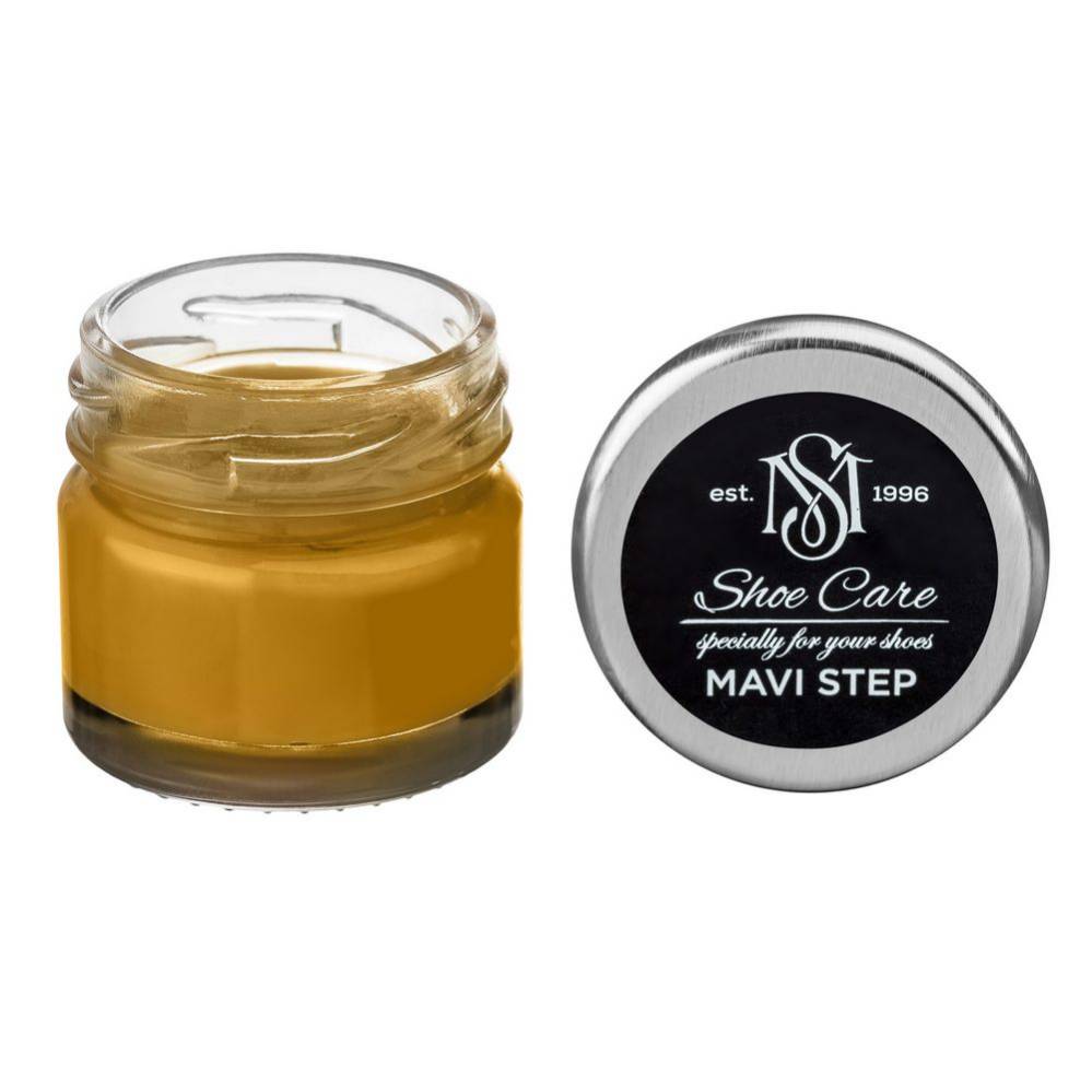 MAVI STEP Multi Oil Balm Suede and Nubuck Renovator Cream 108 Bright Ochre
