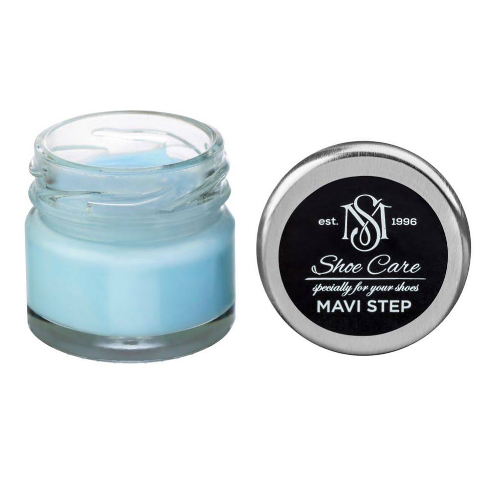 MAVI STEP Multi Oil Balm Suede and Nubuck Renovator Cream 121 Light Blue