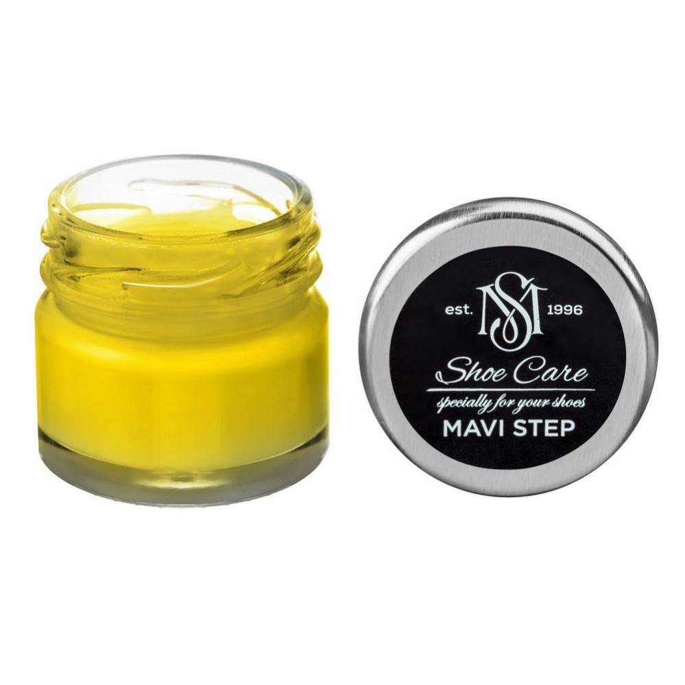 MAVI STEP Multi Oil Balm Suede and Nubuck Renovator Cream 131 Lemon