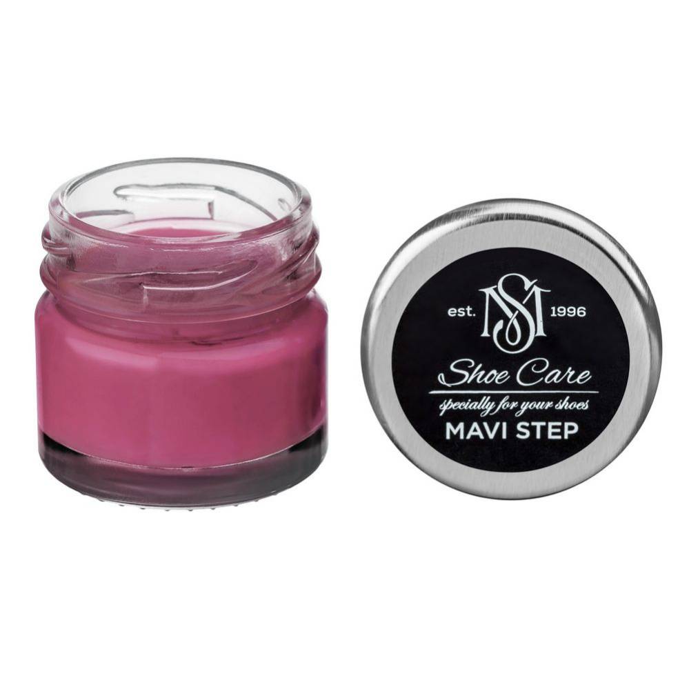 MAVI STEP Creme de Beaute Wax-Based Leather Shoe Cream 160 Pink 0.85 fl oz