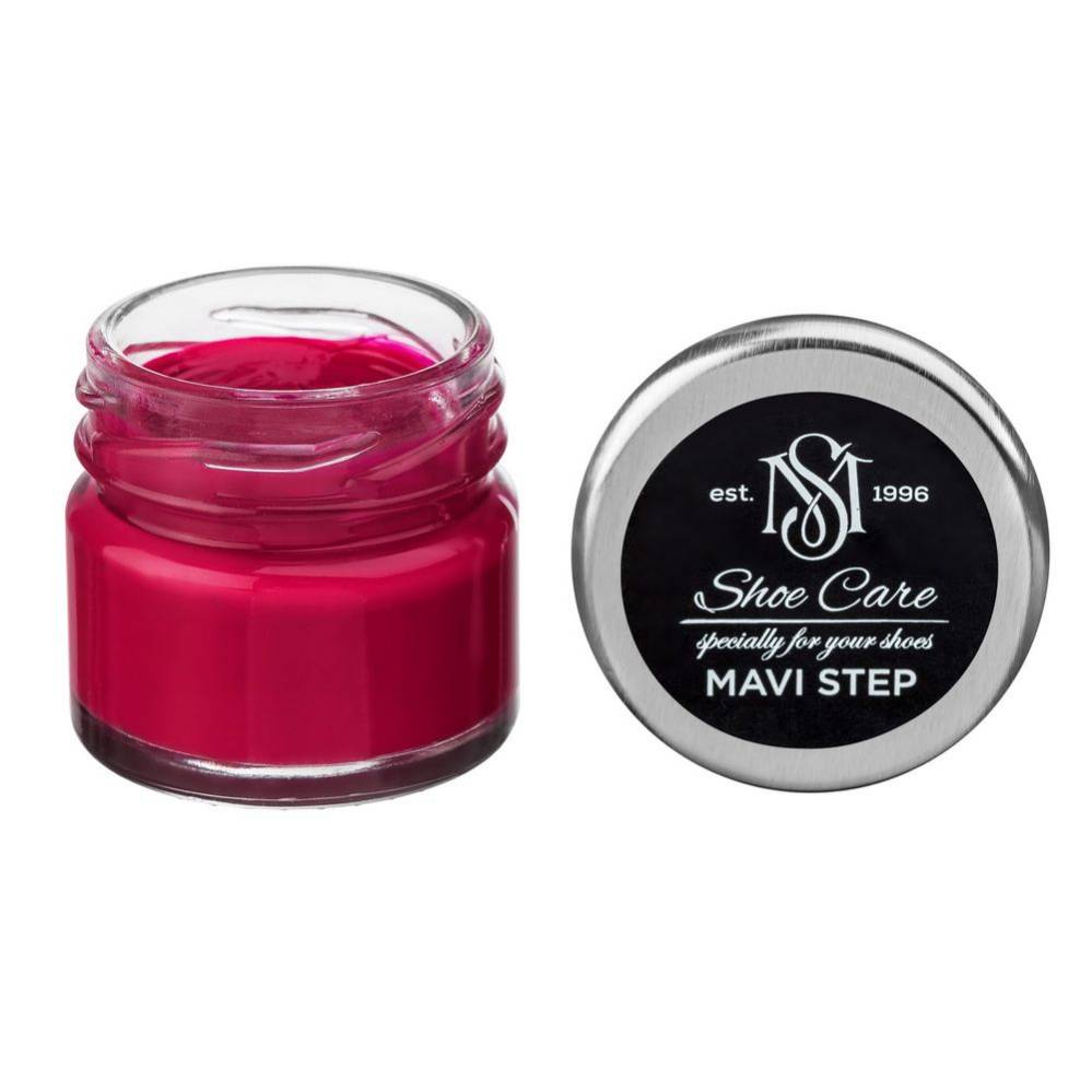 MAVI STEP Creme de Beaute Wax-Based Leather Shoe Cream 161 Purple 0.85 fl oz