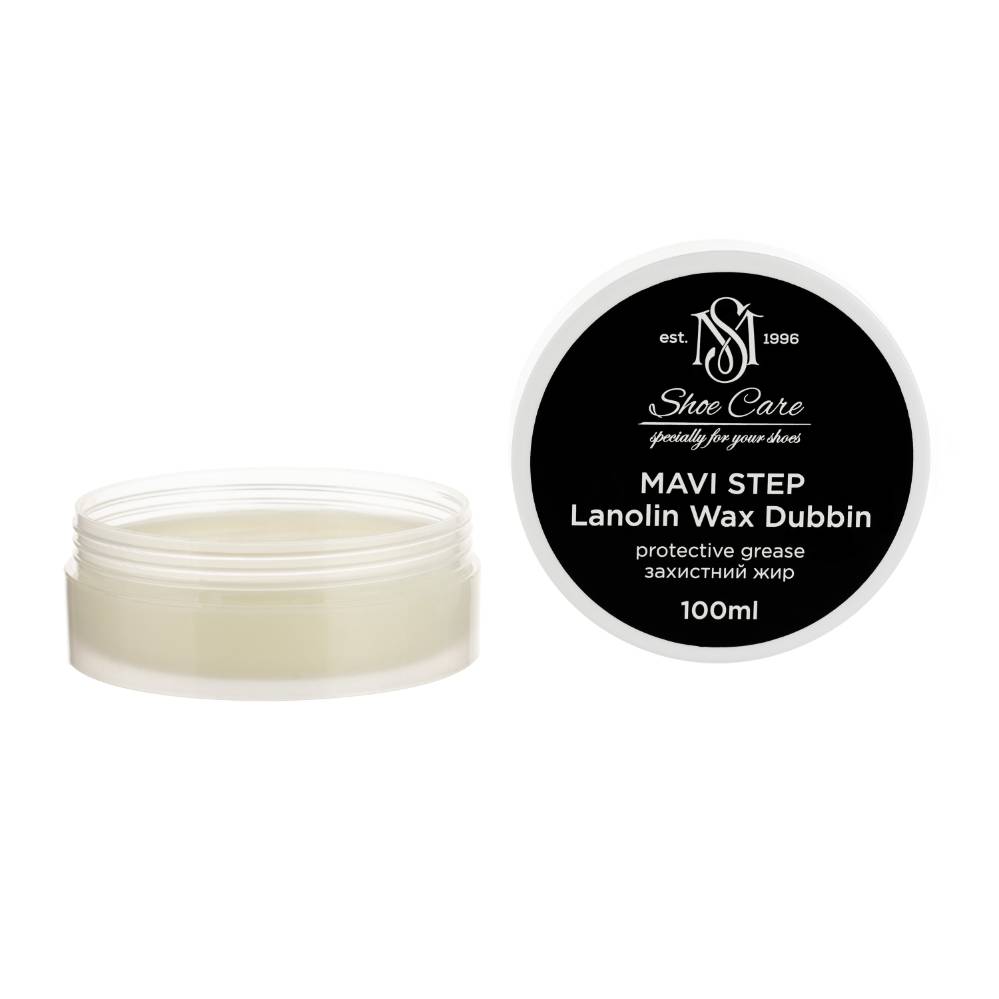 MAVI STEP Lanolin Wax Dubbin Premium Leather Grease 3.38 fl oz