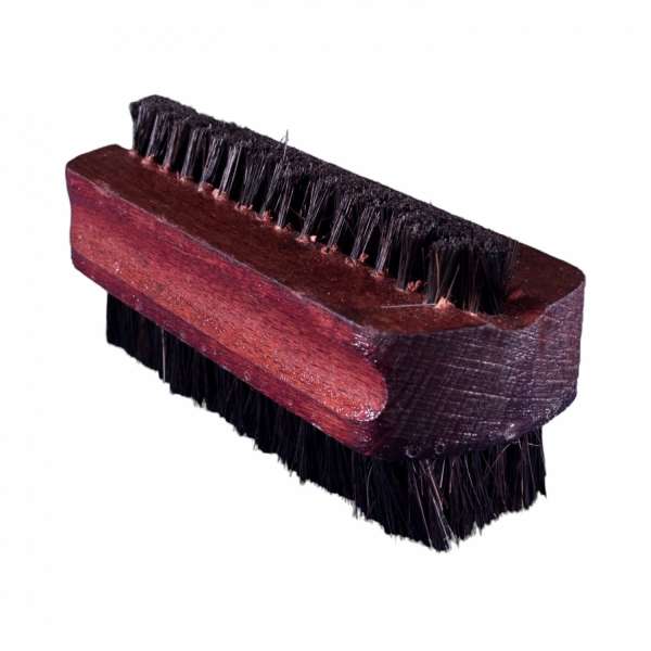 Cepillo de Doble Cara MAVI STEP Reagan | MAVI STEP USA Double-sided shoe brush with black pile MAVI STEP Reagan