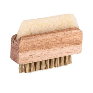 Double-sided brush for suede MAVI STEP Small Light