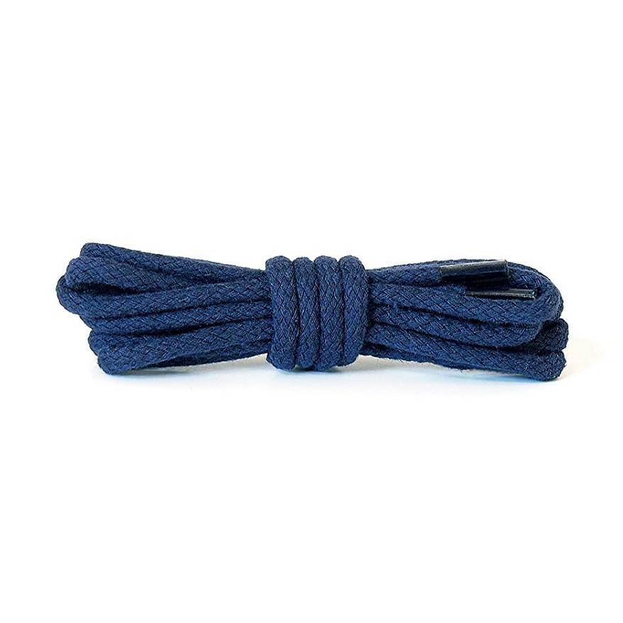 MAVI STEP Rome Round Shoelaces 356 Blue Blue 47 inches (120 cm)