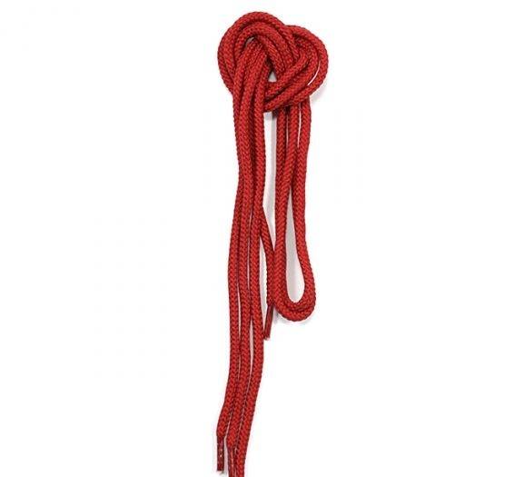 MAVI STEP Boots Thick Round Shoe Laces 112 Red 24 inches (60 cm)