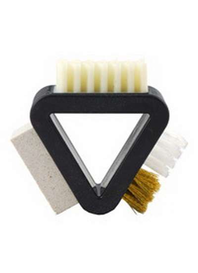 MAVI STEP Anna Triple Cleaning Brush for Suede, Nubuck, and Velour | MAVI STEP USA Triangular brush for suede MAVI STEP Anna