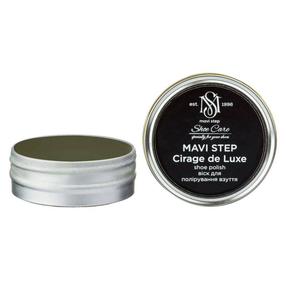 MAVI STEP Cirage de Luxe Leather Shoe Polish 0.85 fl oz 309 Medium Gray