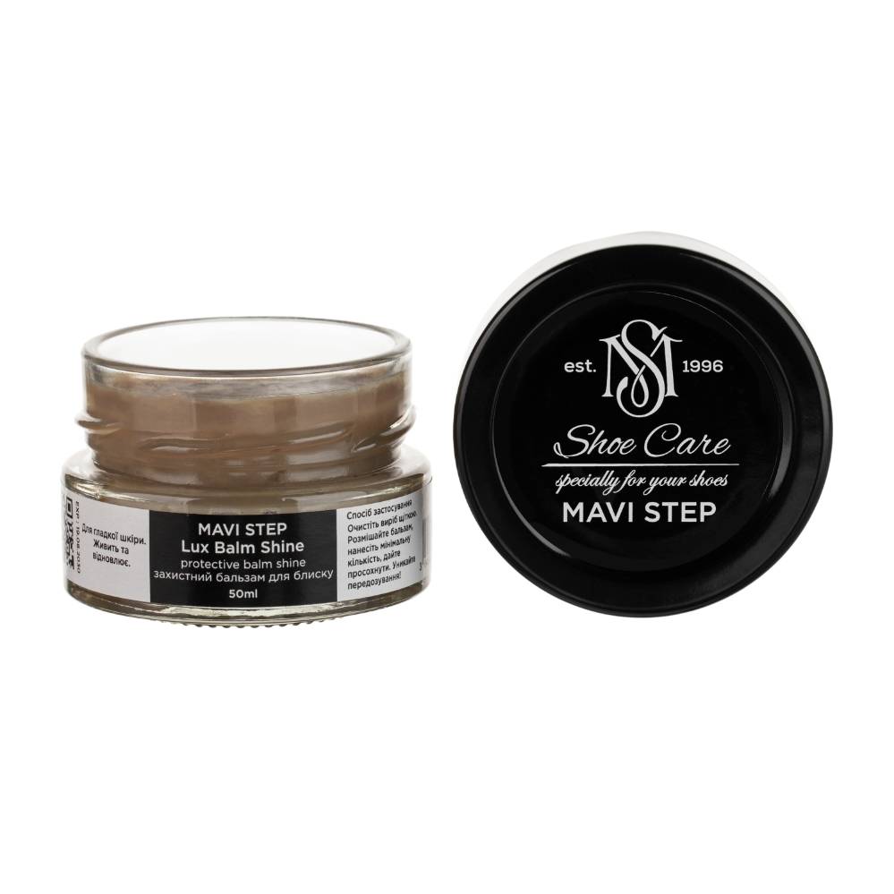 MAVI STEP Lux Balm Shine Leather Care Balm 1.69 fl oz