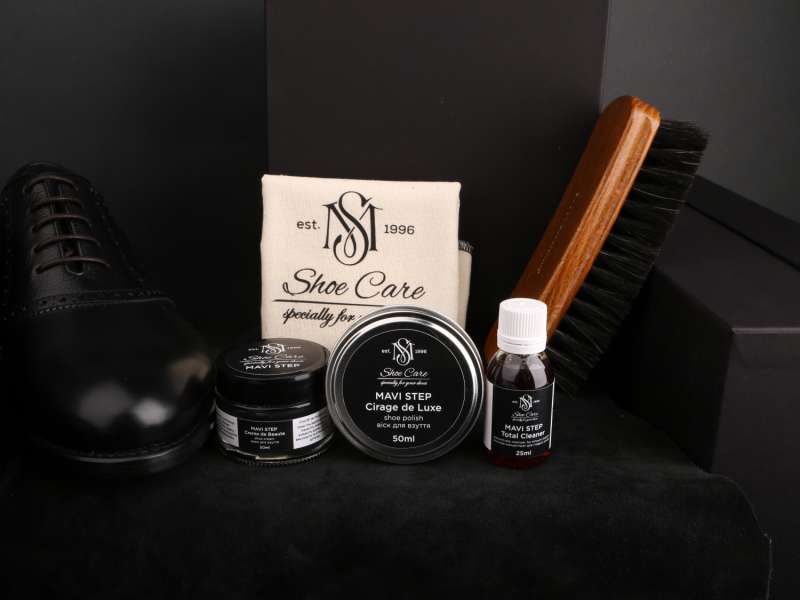 Kit de Cuidado de Zapatos de Cuero MAVI STEP Smooth Pop Quintet | MAVI STEP USA Набір для догляду за взуттям із гладкої шкіри MAVI STEP Smooth Pop Quintet